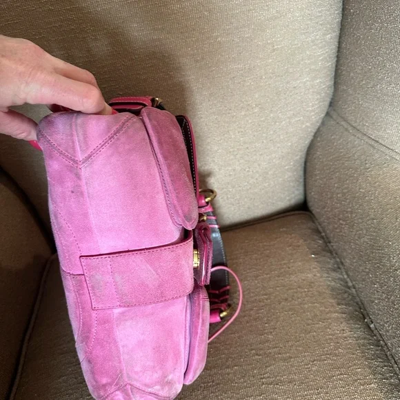 Vintage coach bag, beautiful suede - Picture 4 of 10